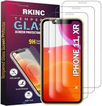 RKINC Screen Protector [3-Pack] for iPhone 11 /XR, Tempered Glass Film Screen Protector, 0.33mm [LifetimeWarranty][Anti-Scratch][Anti-Shatter][Bubble-Free]