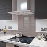 Glass Splashbacks Cappuccino - Made by Premier Range in 75cm Wide x 70cm High