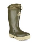 Acton Prairie, Men's Waterproof Rubber Boot for Hunting and Fishing, Comfort Zone -60F / -51C, Olive Green, Size 10