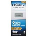 Clearblue Early Digital Pregnancy Test, Early Detection at Home Pregnancy Test, 3 Ct