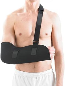 Neo-G Arm Sling for Shoulder Arm Injury Recovery, Pre/Post Surgery – Comfort Sponge Foam Arm Sling - Breathable Lightweight Soft Shoulder Sling - Adjustable Straps - Class 1 Medical Device