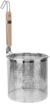 Alipis Pasta Basket Stainless Steel Pasta Insert 14cm Noodle Strainer Basket Mesh Food Strainer Hot Pot Spoon Rice Ramen Colander Fryer Baskets for Cooking Straining