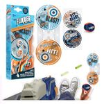 Flikker Target Attachment to Switch Lights Off - Fun Gadget Gift - Throwing + Nerf Target Shooting Game - Cool Room Accessory Target Game for Boys Girls Kids Teens - Fun Birthday Gift