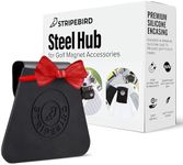 Stripebird - Golf Steel Hub for Magnetic Accessories (Stealth Black) - Golf Bag Attachment for Magnetic Products - Easily Access Magnetic Golf Accessories from Your Golf Bag (Black)
