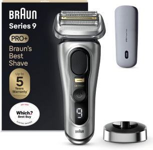 Braun Series 9 Pro+ Beard Shaver – Silver