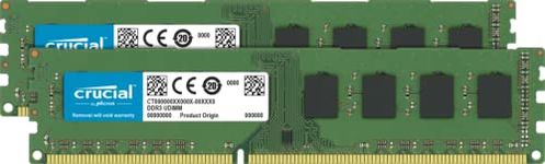Crucial RAM CT2K102464BD160B 16 GB Kit (2 x 8 GB) DDR3 1600 MHz CL11 Desktop Memory