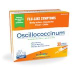 Boiron Oscillococcinum 30 doses Homeopathic Medicine for Flu-like Symptoms; Reduces the duration of flu-like symptoms such as body aches headaches fever and chills; Kosher