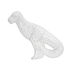 Nylabone Power Chew Dental Dinosaur, Durable T-Rex Shaped Chew Toy for Aggressive Chewers, Promotes Dental Health with Ridges & Nubs, Long-Lasting Chicken Flavour, Ideal for Dogs Upto 23kg, Large