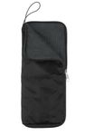 ALASKA® Wet Umbrella Bags for Folding Umbrellas with Water Absorbent Fabric Lining. Waterproof Oxford Cloth Portable Wet Umbrellas Cases for Travel, Work and School. (Black-Grey)