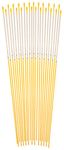 Blazer 381YDM-24 Reflective Driveway Marker - 48-Inch Fiberglass Pole - Yellow - 24-Pack