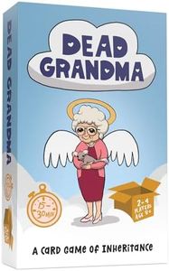 Dead Grandma: A Card Game of Inheritance - Fun and Clever Family Game for Adults, Teens, and Kids - Strategic Party Play for 2-4 Players