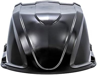 Camco XLT High Flow Roof Vent Cover, Opens for Easy Cleaning, Aerodynamic Design, Easily Mounts to RV with Included Hardware-Black (40456)