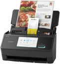 ScanSnap iX2500 Wireless or USB High-Speed Cloud Enabled Document, Photo & Receipt Scanner with Large 5" Touchscreen and 100 Page Auto Document Feeder for Mac or PC, Black
