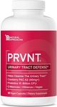 PRVNT Most Powerful Cranberry Nutraceutical for The Urinary Tract | 40mg+ PAC A2 and D-Mannose with Probiotics 1-Month Supply Made in USA