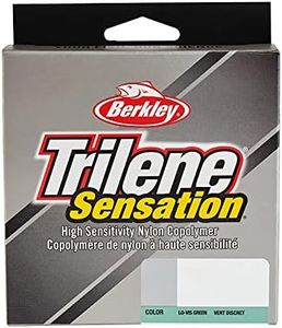 Berkley Trilene® Sensation, Low-Vis Green, 2lb | 0.9kg Monofilament Fishing Line, Suitable for Freshwater Environments