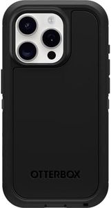 OtterBox Defender XT MagSafe Apple iPhone 15 Pro (6.1") Case Black ProPack -(77-92957),Drop+ 5X Military Standard,Multi-Layer,Raised Edges,Port Covers