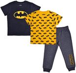 BATMAN Boys 3 piece T-Shirt and Pan