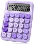 Mr. Pen- Mechanical Switch Calculator, 12 Digits, Large LCD Display, Purple Calculator Big Buttons, Mechanical Calculator, Calculators Desktop Calculator, Cute Calculator, Aesthetic Calculator