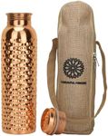 34 Oz Pure Copper Water Bottle With