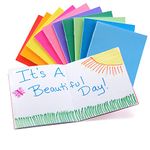 Hygloss Products Colorful Blank Books – Books for Journaling, Sketching, Writing & More - Great for Arts & Crafts - 6 Bright, Fun Colors - 8.5 x 11 Inches - 100 Pack