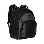 Wenger Synergy 16 Inch Laptop Backpack, Black/Grey