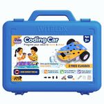 WitBlox Coding Car for Kids (5+ Years) | STEM Learning Toy | Draw & Move Robot | DIY Coding Kit with Map | Made in India|Free Classes