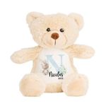 Crafted Memories® - Personalised Teddy Bear | Customisable Plush Soft Toy | Ideal for Christenings, Birthdays, Easter, Christmas | CE Certified | Keepsake for Girls and Boys, 26-34cm