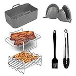 Dual Air Fryer Accessories Set of 6