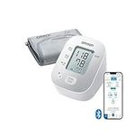 OMRON X2 Smart Automatic Upper Arm Blood Pressure Monitor for Home Use, Clinically Validated, Blood Pressure Machine | Irregular Heartbeat Detection | Memory and Bluetooth to Free Smartphone App