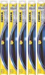 Rain-X 5079279-2-5PK Latitude 2-IN-1 Water Repellency Wiper Blade, 22" (Pack of 5)