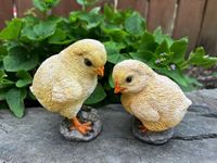 The Decorshed Small Pack of 2 Chicks for Home Decor, Tray Decor, Room Decor