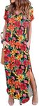 HUSKARY Women's Summer Maxi Dress C