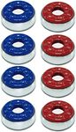 YDDS Indoor Shuffleboard Pucks - Set of 8 - Home Games Dia 2-1/8” 53mm