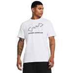 Under Armour Mens GL FOUNDATION UPDATE T-Shirt White/Black M