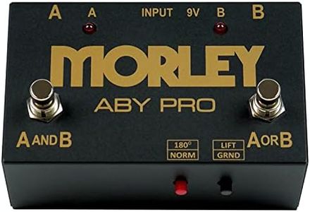 Morley ABY Pro 2-Button ABY Signal Switcher Pedal