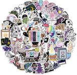 Gutickodec 100 Pcs Witchy Stickers Apothecary Aesthetic Waterproof Stickers Vinyl Stickers for Water Bottle Laptop Phone Skateboard Stickers for Teens Adults