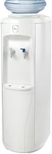 VITAPUR Top Load Floor Standing Room Cold Water Dispenser with Standard Taps, White