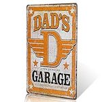 dingleiever-Dad's Garage Tin Metal 