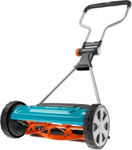 GARDENA Comfort Reel Mower 400C – 40cm Hand Push, Steel Blade, Non-Contact