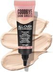 Anglicolor Liquid Concealer, Under Eye Full Coverage Concealers for Dark Circles, Fine Lines, Redness,Waterproof, Firming,Color Correcting Long lasting Makeup Concealer for Women(01#Light, 0.42 Fl Oz)