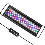 hygger Advanced LED Aquarium Light with Timer, 24/7 Lighting Cycle & DIY Mode, Full Spectrum Fish Tank Light for 12-17 in Freshwater Planted Tank