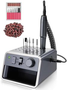 Beloving Electric Nail Drill Professional, 20000 RPM Electric Nail File for Acrylic Gel Nails, Nail Filer Efile Drill Kit for Dip Powder Builder Gel Nails Manicure Pedicure Tools for Home Use, Grey