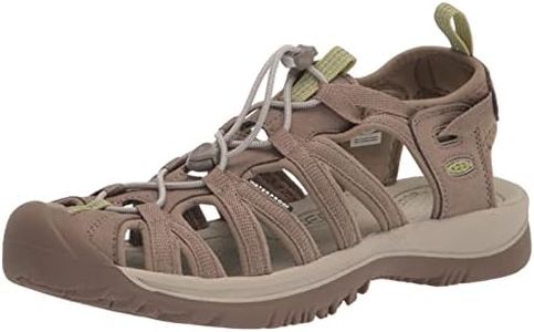 Keen WHISPER Women's Sandals, Whisper, TIMBERWOLF/TARRAGON, 24.0 cm