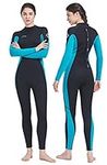 Hevto Women Wetsuit 3/2mm Neoprene 