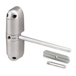 PRIME-LINE KC61US Safety Spring Door Closer, 4-3/4 Inch Arm, Diecast, Satin Chrome Finish, Pack of 1