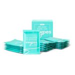 Swypes Large Body Wipes for Adults No Shower - 15 Pack Shower Wipes, 100% Biodegradable Dual-Sided Cleansing Wet Wipes for Adults with Vitamin E for Face & Body, Perfect for Gym, Travel & Camping