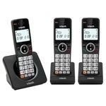 VTech EA5002 DECT Cordless Phone with Nuisance Call Blocker,Easy-to-Read Backlit Display,Landline Phone with 18 Hours Talk-time,Volume Booster,Handsfree Speakerphone,Speed Dial,3-Handset
