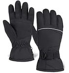 Tough Outdoors Ski Gloves for Men & Women -Thermal Snow Gloves & Waterproof Snowboarding Gloves - Warm Winter Gloves for Men