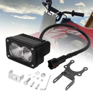 ANGU-OFFROAD 3inch LED Headlight Kit for Talaria Sting R MX4/Sur-Ron Segway X260 Plug and Play Combo Beam 20W 6000-6500K Upgrade Motorcycle Lights Bars Led Headlamp with Mount Bracket
