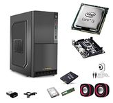 SellZone® Assembled Desktop Computer CPU, i3 Processor 3Ghz, H55 Motherboard, SSD 120GB, 4GB RAM, Windows 10 Pro Trial Version with Web Camera Mic Speaker (Hard Disk, 250GB)